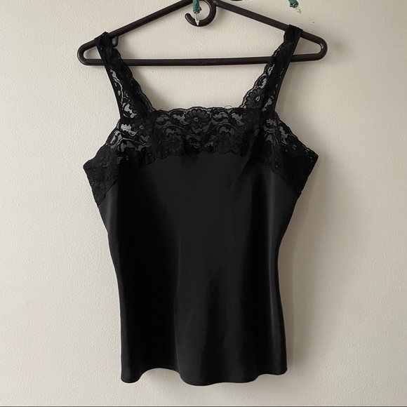 Holt Renfrew Canada Black Silk Top - Picture 1 of 5